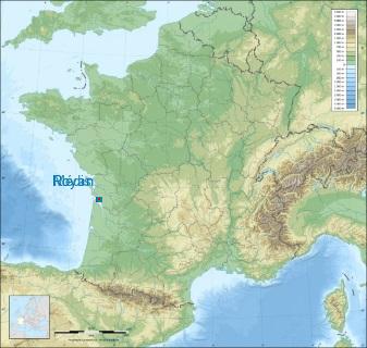 Distance entre de Royan et Royan – Médis Aerodrome sur la carte de France